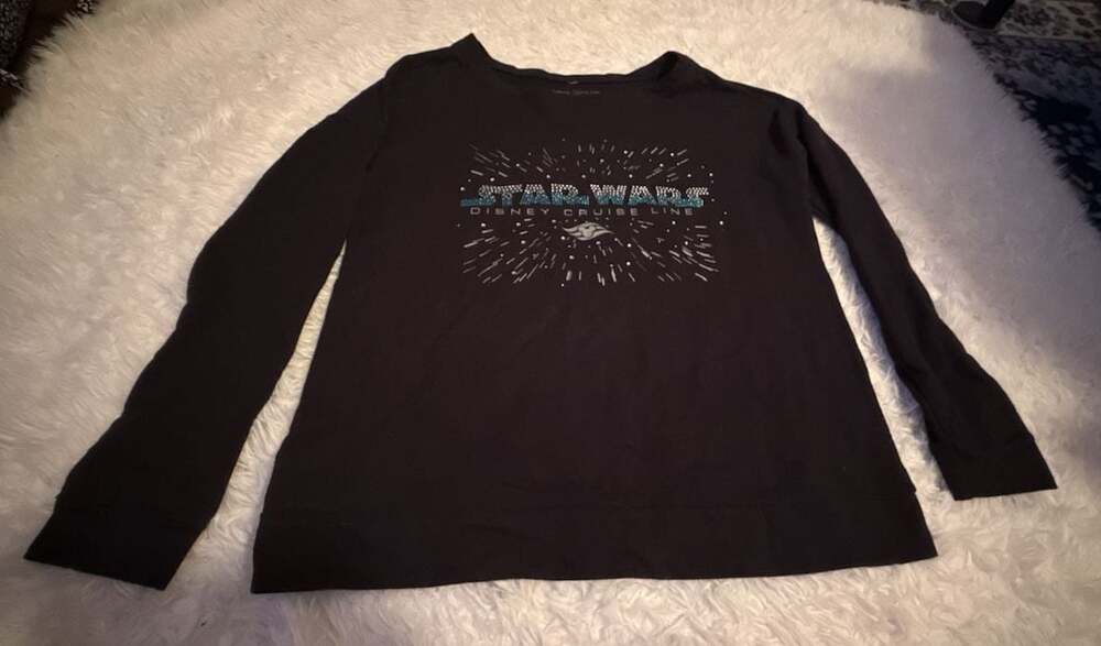 Disney Cruise Line Star Wars Day At Sea Rhinestone Long Sleeve T-Shirt